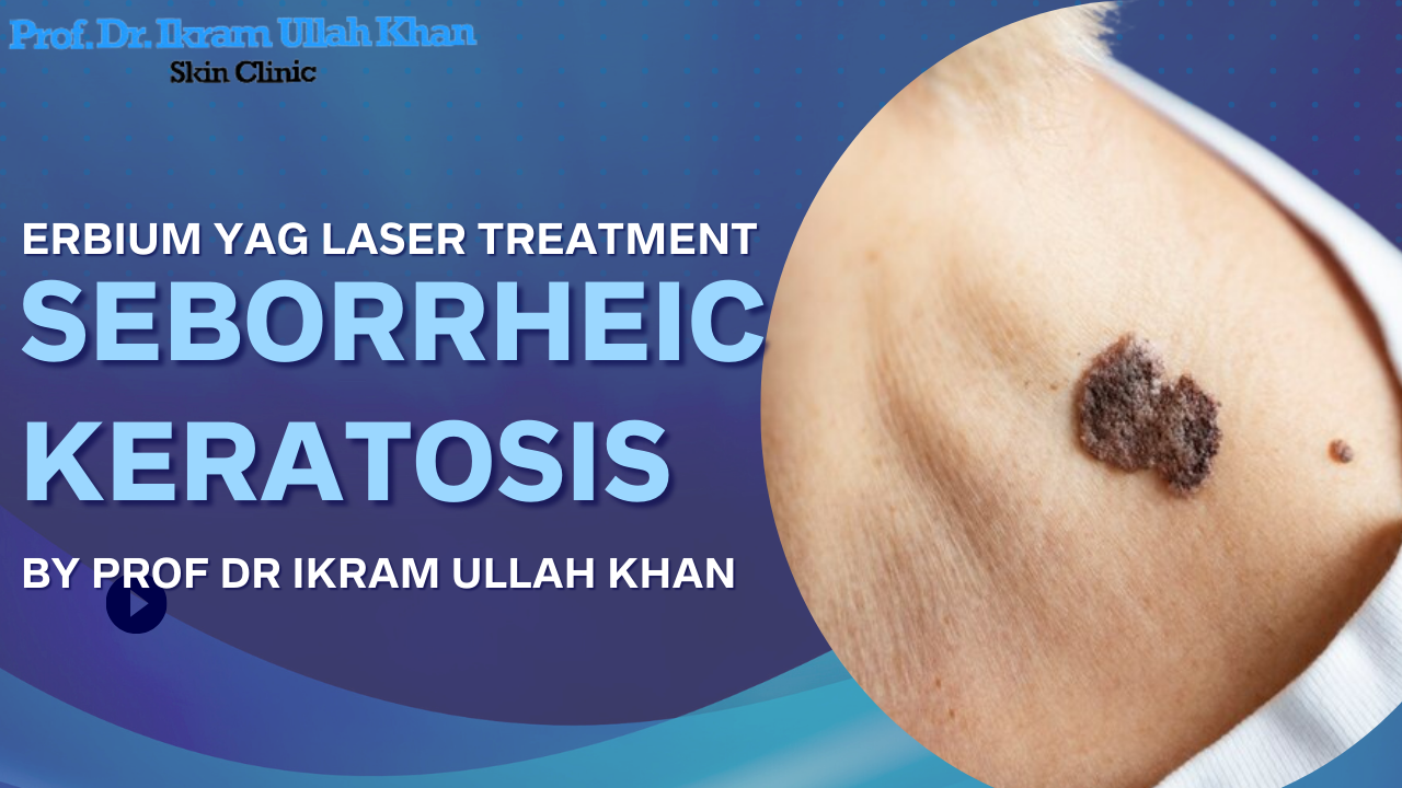 Seborrheic Keratosis Laser Removal by Prof. Dr. Ikram Ullah Khan